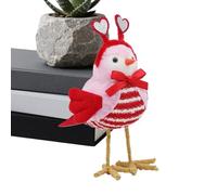 Genérico Small Figures of Birds - Table for Couples of Valentine's Day - Artistic Figurine for Decoration, Living Room, Office, Bookcase, Shelf, Parties and Celebrations