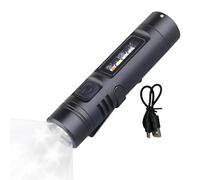 Genérico Small LED Flashlights - Rechargeable 1200 mAh Battery with Multiple Functions - Small Powerful Flashlights - For Fishing Camping Hiking Travelling Reading Backpacking