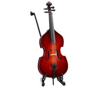 Genérico Small Statue | Miniature Classic Violin Figure - Small Craft | Living Room, Bedroom, Bookcase, Study, Table, Bookcase,