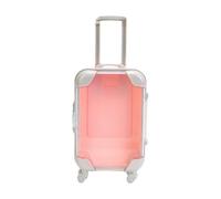 Generico Small Suitcases for | Travel Case with Wheels | FitTend Play Toys Simulation, Portable Containers for Carrying Candles Small Accessories, pink, riferimento alla descrizione, Please refer