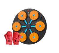 Genérico Smart Boxing Machine: Quality Music Interactive Training Equipment with Dynamic LED Lights Wireless Wall Mounted Musical Punching Machine | para Adultos mu