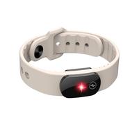 Genérico Smart Bracelet - Adjustable Grounding Band 25cm | ESD Protection for Men, Women and Adults | Lightweight Anti-Static Strap for Work Travel | Black Accessory, White/Dark Grey , Consulte