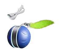 Genérico Smart Cat Ball - Interactive Cat Toy Ball | Rechargeable Rolling Ball with Soft Feathers, Gravity Automatic Interactive Toy, Pet Exercise Toys