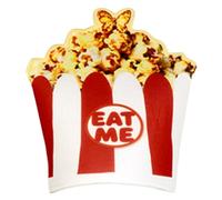 Generico Snack Hat | Cosplay Accessory with Popcorn Pattern - Food Themed Fancy Dress Headwear for Parties, Carnival, Family Gatherings, Children and Adults
