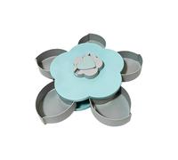 Genérico Snack Tray - Airtight with Multiple Compartments - Vegetable Tray with Lid - for Appetizers, Sauces, Desserts, and Events