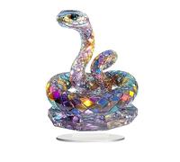 Genérico Snake Decoration Realistic Collectible Animal Figure