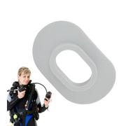 Genérico Snorkel Mouthpiece, Diving Mouthpiece | Protective Lip Case Silicone Protection | Breathing Device for Underwater Diving, Scuba Diving Equipment for Safe Apnea