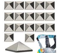 Generico Snowboard Grip Pad | 18 Pieces Stomp Pad Skiing Snowboard | Non-Slip Mat with Strong Adsorption for Friction Control | Winter Ski Safety