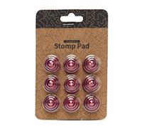 Generico Snowboarding Pad - 9 Non-Slip for Snowboarding Feet, Winter Sports Equipment for Skiing and Snowboarding with Non-Slip Adhesive Cones