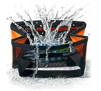 Generico Soft Bait Container - Transport Bag in Mesh with Handle, Bait Holder | For Freshwater Saltwater Rivers Lakes Sea Hiking Camping Travel Holiday, orange, Please refer to the description, Please