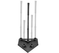 Genérico Softball Batting Bat | Batting Base for Youth Sports, Rubber Part, 5 Adjustable Positions, Sturdy Teeball Accessories and Adult Training Equipment