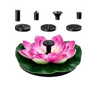Generico Solar Fountain for Bird Bathing - Decorative Water Pump in the Shape of E Piglet, Small Outdoor Water Fountain, for Outdoor Pond, Garden, Pool, Patio, Backyard, Landscape