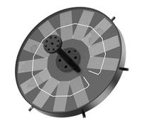Generico Solar Fountain for Birds Pump with | Solar Pill for Birds for Terrace Garden Yard Outdoor Decor
