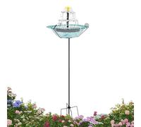 Generico Solar Fountain for the Bath - Feeder for Garden Bath, Multifunctional Design for Home Owners Nature Lovers Courtyard Deck Courtyard Lawn