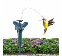 Genérico Solar Hummingbird Flutter - Solar Powered Garden Decor Sunflower Hummingbird | Floating Bird Swing for Garden, Patio, Plants, Flowers, Patio, Landscape, Outdoor Decor