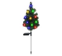 Generico Solar Powered Christmas Tree Decoration with Ground Spike - Solar Lighting for Paths, Garden, Lawn, Path, Driveway, Sidewalk, Parking and Camping