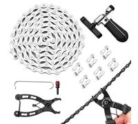Genérico Speed Chain - Speed Bike Catena | Mountain/Road Cycling Maintenance Tools Bicycle Chain Breaker Link Plier,Cutter&Inspection Gauge Multifunctional Bicycle Repair Accessories