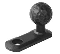 Generico Spherical Base with Angled Head Adapter - Reinforced Metal Joint, Angular | Connector Accessory for Vibration Reduction for Navigation Device