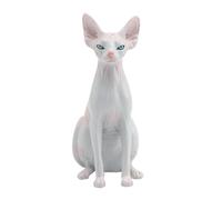 Generico Sphinx Cat Figure - Realistic Model without, Detailed Animal Statue, Durable Mini Toy, Stylish Resin Art | Cute Miniature Cat Decoration for the