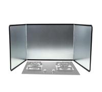 Generico Splash Guard for Kitchen | Splash Guard for Frying in the Kitchen - Anti-Grease Protective Screen for Pans Heat Insulation Wall