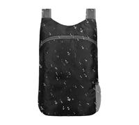 Generico Sports Backpack | Folding Mountain Bag - Waterproof Bags for Hiking Backpack Adventure Transport Sports Fitness - Camping Adventure Sports Cruise Fitness Walks in the Park, Black, Please