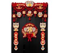 Genérico Spring Couples,Chinese Spring Couples | Lunar Snake New Year Set,Serpent Year Couples 2025 Fu Character for P Festival Decoration