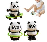 Generico Spring Toy, Interactive Charged Figurine, Animal-Loaded Toy with Rotating Skating | for Preschool Children Boys Students Parties Kindergarten Living Room Classroom