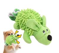 Genérico Squeaky Toys for Dogs - Interactive Chew Doll,Plush Canine Biting Toy with Cotton Rope Tail,Puppies And All Breeds, Indoor And Travel