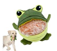 Generico Squeaky Toys for Dogs - Interactive Toy Frog Shark, Interactive Removable Indestructible for Teething | Para Casa Sala De Aula E Divisões