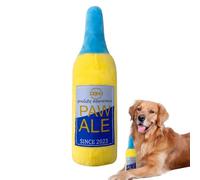 Genérico Squeaky Toys for Dogs,Interactive Wine Bottle Shaped Game - Plush Chew Toys - for Chewing Game, Quest Game, Mental Stimulation and Physical Activity
