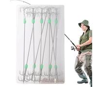 Generico Squid | Squid Catchers Stainless Steel Sleeve for Cuttlefish, Hook for Assistance to Hooks, Metal for