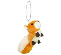 Genérico Squirrel Stuffed Animal - 10cm Cotton Plush Doll Keychain Cartoon Charm Pendant Cute Soft Toy Accessory, 10 x 4 x 6 cm, Portable Design, A, Consulte la descripción
