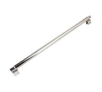 Genérico Stainless Steel Shower Screen Support Rod, Adjustable 600mm to 800mm, 19mm, Compatible with 8mm to 12mm Glass, Screen Support Arm (Flat Head, 600-800mm)