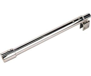 Genérico Stainless Steel Shower Screen Support Rod, Adjustable 600mm to 800mm, 19mm, Compatible with 8mm to 12mm Glass, Screen Support Arm (Flat Head, 600-800mm)