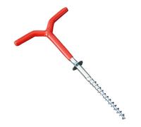 Genérico Stakes for Ice Shelter, Tent Stakes for Ice Tent - for Tent, Spiral Nails, Spiral Nails, Drill Pegs of the Hi