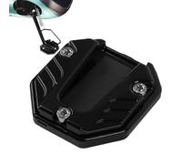 Genérico Stand Base for Motorcycle Stand, Anti-sinking and Slip, Floor Protector - Side Support for Stirrup for Lawn, Snow, Hot Asphalt, Outdoor Parking