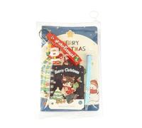 Generico Stationery Set - Christmas Notebook with Pen, Christmas Keyring - for Children and Students - for Home, School, Classroom and Study, for Notetaking and Writing