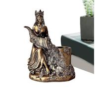 Generico , Statue Shaped Decorative Pen Holder | Sculpture Of The As A Home Accessory | For Home Office Study Room Study Room Desk Entrance Welcome Gift