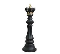 Genérico Statue, Sturdy Resin Craft | King Sculpture, Table Desk Decoration, 12 Inch, Creative Intricate Workmanship for Home, Office, Wine Cabinet