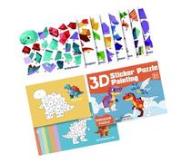 Genérico Sticker Book by Numbers Airplane Travel Activities