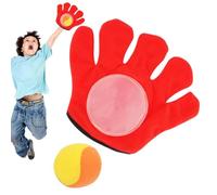 Generico Sticky Gloves Playing Ball Toy - Catch Racket Outdoor Set Beach Toss Catch Toy Gloves | Paddle Parent-Child Sports Toys Racket for Kids