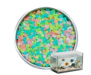 Genérico Stones | 500 Pieces for Aquarium - Bright Colors DIY | Patio and Garden Pond Fireplace Fish Tank Projects Crafts