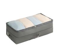 Generico Storage Containers for Under The | Foldable High Capacity Waterproof and Dustproof Storage Blankets for Quilts Blankets Wardrobe Garage Attic Bedroom