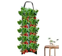 Generico Strawberry Bag, Upside-Down Hanging Bag for Vertical Growing - Fabric Vegetable Container | for Carrots Onions Tomatoes Potatoes Roses Strawberries Vegetables