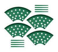 Genérico Strawberry Stands for Garden - Mesh Tray for Fruit Trees | 4 Pieces Protector for Roses Fruits Flowers Pots Patio Garden Outdoor