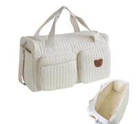 Generico Stroller Bag - Cotton Material 48 cm Size, Diaper Tote, Large Capacity | Zippered Pockets, Storage Tote, Stroller Straps For Mom, Dad, Travel, Weekend Trips, Outings, Family Vacation