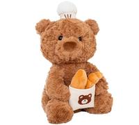 Generico Stuffed Plush Toy - 27 cm and 10 Inches Baker | For Cuddly Stuffed Animals Cuddly Toys, Soft Plush Bear For Children, Teens, Adults, Girls, Comfort For L