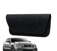 Generico Sunglasses Holder for Cars - Visor with Magnetic Closure - Holder for Car Sun Shade, for Use in Different Vehicles Such as Camper Truck