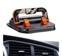 Generico Support De Téléphone Pour Voiture - Ventouse Universel Réglable | Ventouse Améliorée | De Téléphone Portable | Support De D'immatriculation Antidérapant À Ventoue 2 En 1 Pour Truck, V