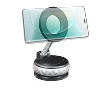 Generico Support Magnétique à Ventouse Pour Téléphone - Support Magnétique à Ventouse 360° | Pliable Easy Gadgets, Accessoires De Voiture Pour La Plupart Des Smartphones